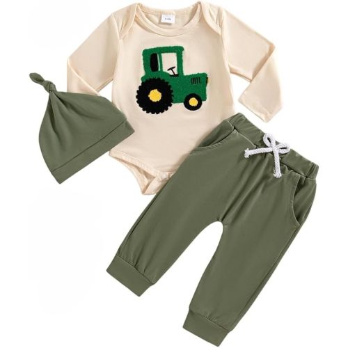 NZRVAWS Newborn Baby Boy Clothes Outfits Letter Prined Romper Pants Set Infant Baby Boy Clothing 0 3 6 9 12 18 Months