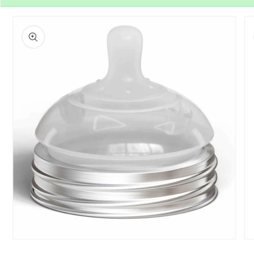 Glass Bottle Conversion Nipple (2-Pack)