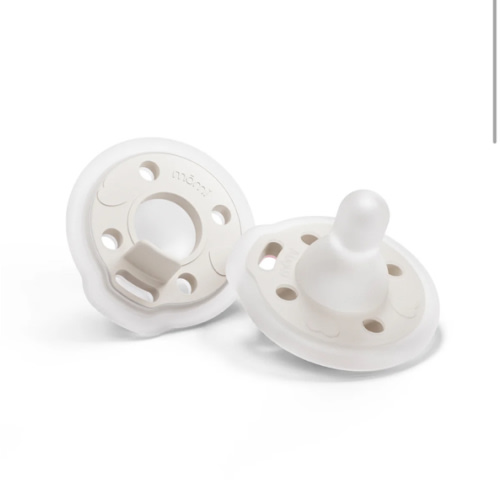 mōmi babypace pacifier 2-set - pearl