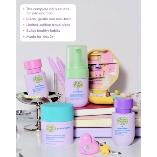 Polly Pocket Kids Self-Care Set
The complete daily routine for skin & hair in a limited-edition Polly Pocket set