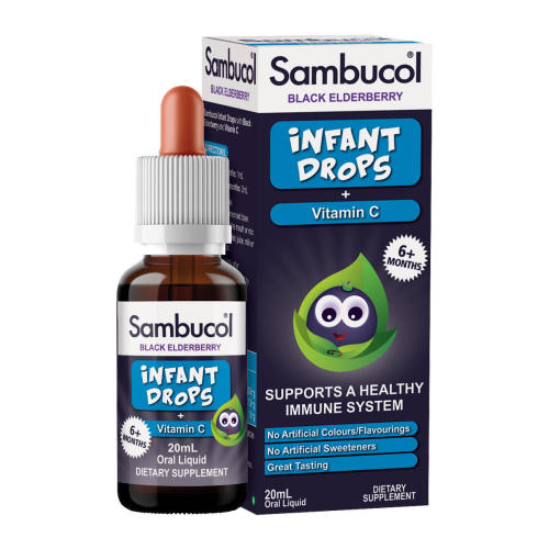 Buy Infant Drops by Sambucol Black Elderberry I HealthPost NZ - 20ml | HealthPost NZ