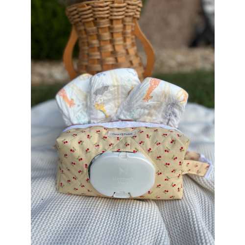 Diaper Pouch Cherry Pie