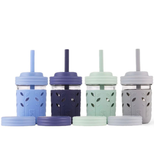 8oz Glass Mason Jar Drinking Tumblers + Food Storage