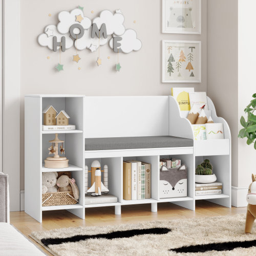 Lark Manor™ Aleedis 31.5" H x 54.5" W Cube Bookcase & Reviews | Wayfair