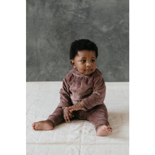 Velvet Baby Hoodie - cute baby sweater - cozy hoodie