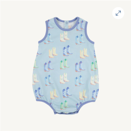 Patton Play Bubble - Cute to Boot (Buckhead Blue) with Park City Periw