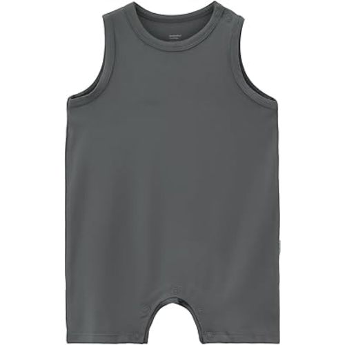 Baby Boy Girl Romper Toddler Infant Boys Girls Sleeveless Jumpsuit Clothes Snap One Piece Outfit Bamboo Viscose