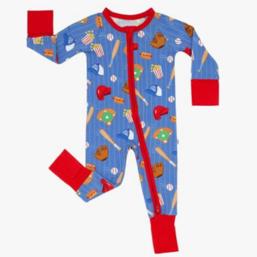 Little Sleepies Pajamas for Baby Boys & Girls, Viscose from Bamboo Baby Pajamas, Sleepers, 2-Way Zipper PJs