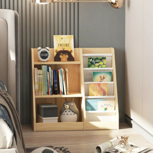 Latitude Run® Maggiorina Kids Standard Bookcase, Storage Book Rack, Organizer Cabinet, Book Display | Wayfair