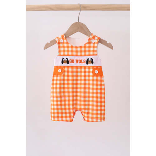 Tennessee go vols embroidery gingham jonjon