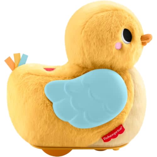 Fisher-Price 4-in-1 Cuddle & Crawl Duck | Baby Crawling Toy, Musical Tummy Time, Sensory & Gross-Motor Activity, Newborn to Infant Play Ages 0+