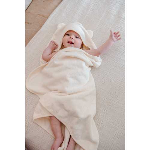 Hooded Towel - Ivory – Kiin ®