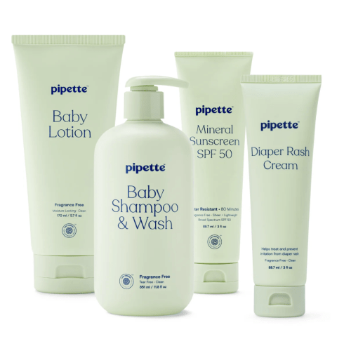 Pipette Baby Bestsellers Bundle | Dermatologist Tested | Clean & Gentle