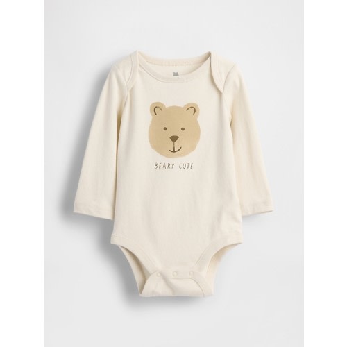 Baby First Favorites Organic Cotton Graphic Bodysuit | Gap