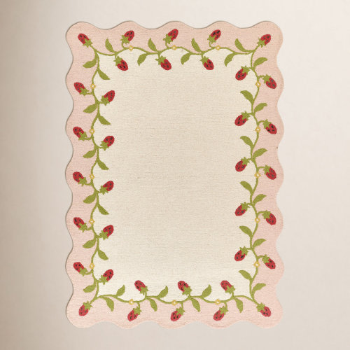 Birch Lane™ Lola Hand Tufted Wool Floral Multi Area Rug | Wayfair