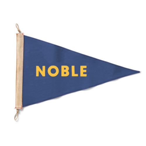 Custom Flag - Noble - Royal & Yellow