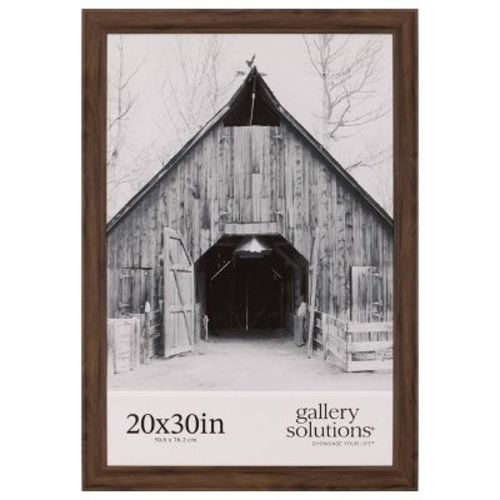 Gallery Solutions 20"x30" Wall Photo Frame Brown