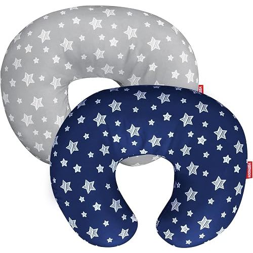 2 Pack Nursing Pillow Cover, Snug Fits Boppy Nursing Pillows