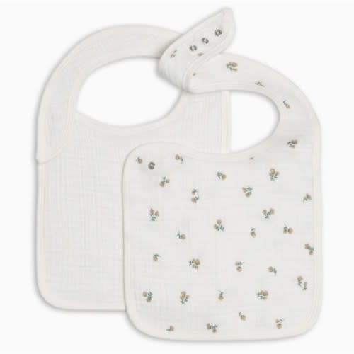 2-Pack Muslin Bibs