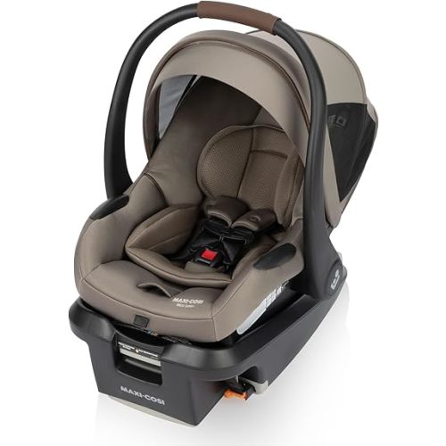 Maxi-Cosi Mico Luxe+ Infant Car Seat, Lightweight, Easy Install with MaxiLock™ Technology, Washable Seat Cover, ClimaFlow™ Ventilation, Side Impact Protection, EcoCare Fabrics