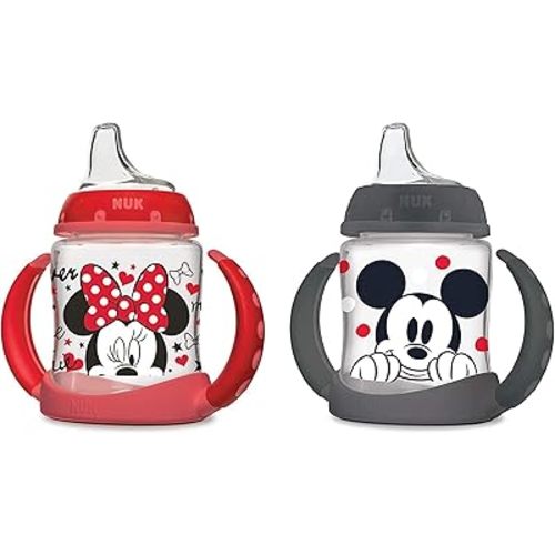NUK Learner 5 ounce Sippy Cup, Disney Pack of 2