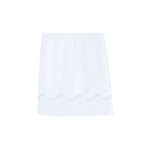 Kids' Embroidered Crib Skirt