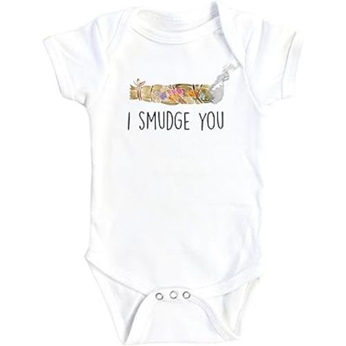 NOFO VIBES Sage Smudge Witchy - Baby Boy Girl Clothes Infant Bodysuit Funny Cute Newborn 6