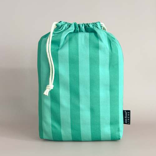 Waterproof Cot Sheet | Mint Candy – Little Human Linens