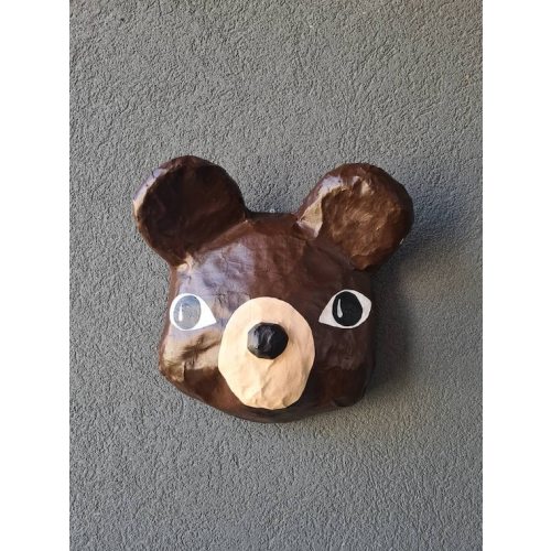 Baltazar, Baltazar, Paper Mache Bear Head - Etsy