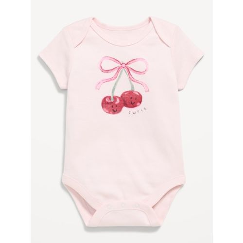 Short-Sleeve Graphic Bodysuit for Baby