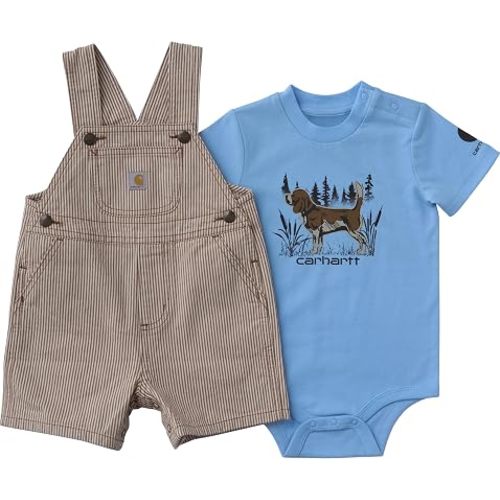 Carhartt Baby Boys' Short Sleeve Bodysuit
