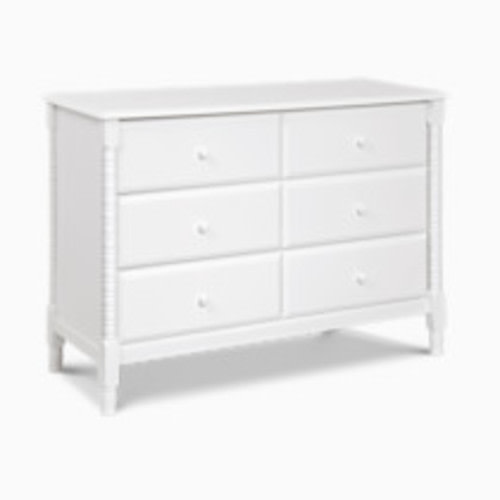 daVinci Jenny Lind Spindle 6-Drawer Dresser - White
