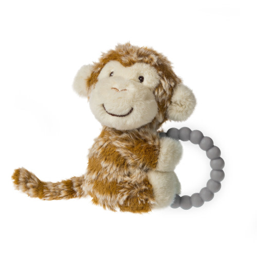 Afrique Monkey Teether Rattle - Mary Meyer Stuffed Toys