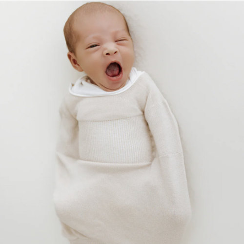 Bamboo Pure Beige Swaddle Sleep Sack – Swaddelini