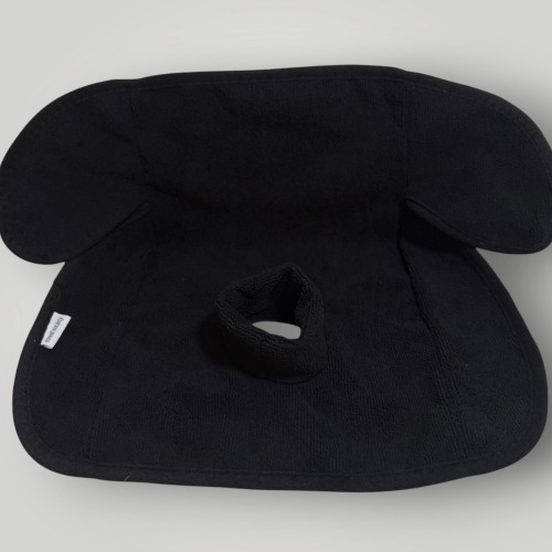 Waterproof Kids Seat Towel for Toilet Training – 5-Point Harness | Black