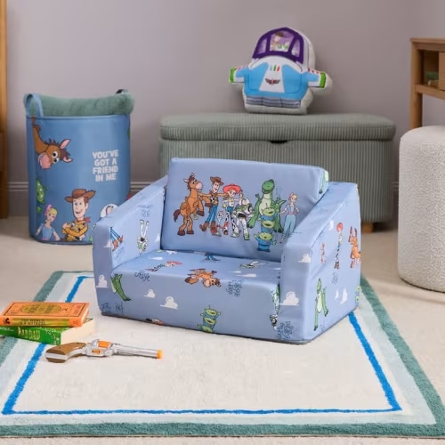 Disney Pixar Toy Story Navy Flip out Sofa | Adairs