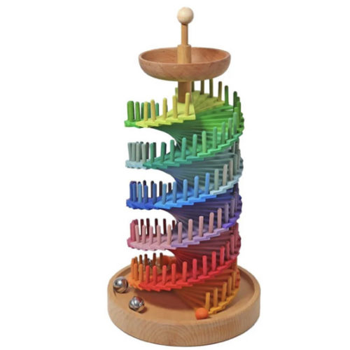 Rainbow Musical Ball Run Assembly Set
