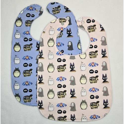 Adventurous Anime | Cotton & Terry Baby Bib