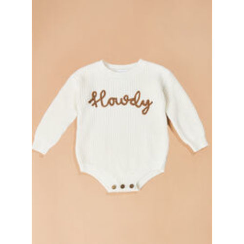 Howdy Sweater Bubble by Mudpie