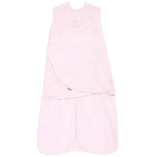 Halo◦ SleepSack◦Swaddle, Micro-Fleece, Soft Pink, Newborn Girls, 0-3 Months