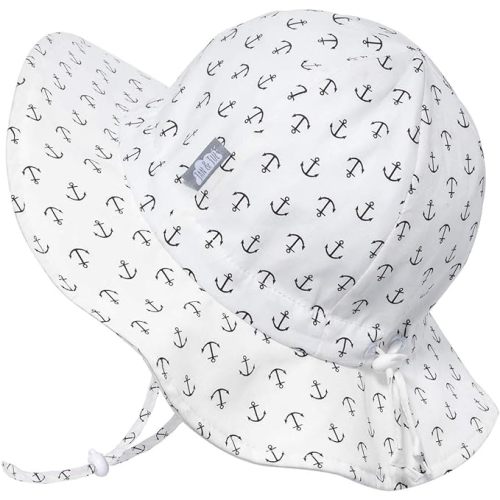 JAN & JUL 50+ UPF Cotton Sun Hat with Wide Brim for Toddler Girls