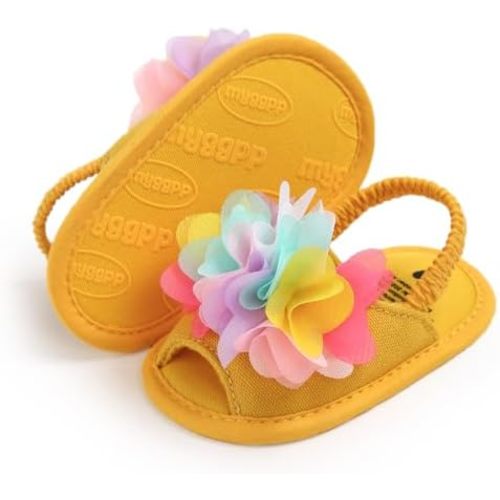 Baby Sandals Infant Boys Girls Summer Dress Flat Shoes Beach Sandals Newborn Crib Shoes First Walkers Prewalkers