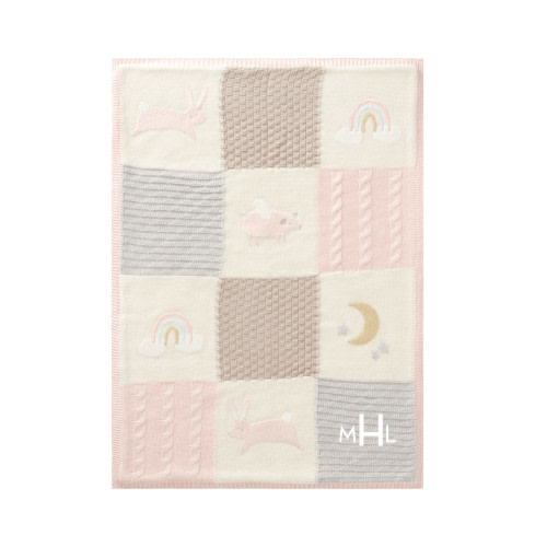 Heirloom Animals Baby Blanket Collection - BUNNY