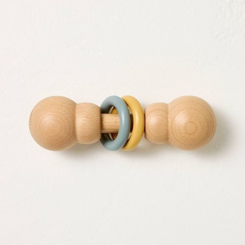 Wooden Rattle Blue/Yellow - Hearth & Hand™ with Magnolia
