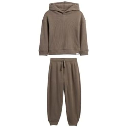 GAP Baby Boys' Cozy Waffle Set