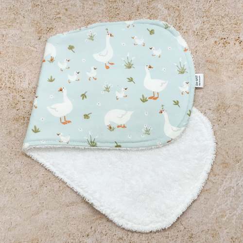 Soft Silly Goose Burp Cloths