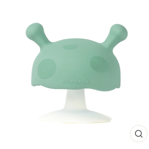 Mombella Mimi Mushroom Soothe Teether Toy For 3 Months Baby With A Fre – mombella