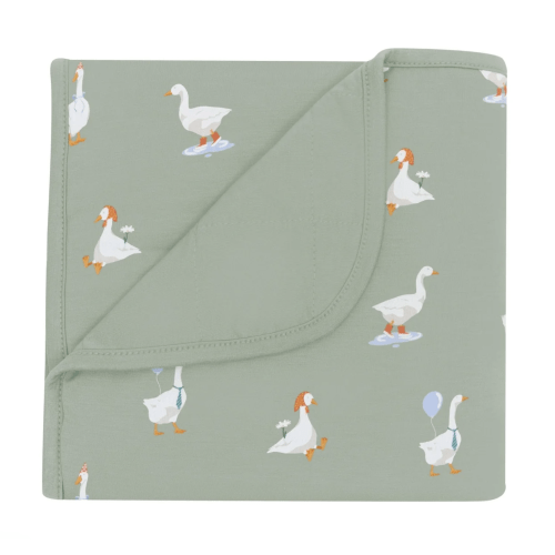 Baby Blanket in Silly Goose 1.0