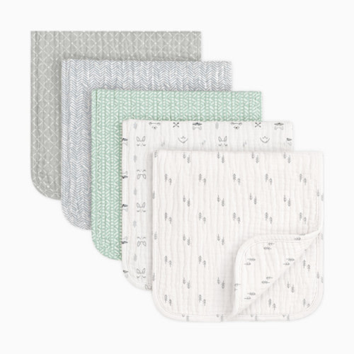 Lyra Muslin Burp Cloths - Nordic