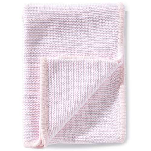 Little Me Baby Girls Textured Receiving Blanket